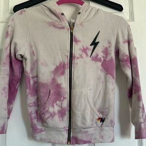 Kids Aviator Nation size 8 tye dye